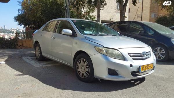 טויוטה קורולה GLI רובוטית 1.6 (124 כ"ס) בנזין 2008 למכירה בירושלים