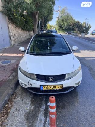 הונדה סיוויק האצ'בק החדשה Sport אוט' 1.8 (140 כ''ס) בנזין 2011 למכירה בירושלים