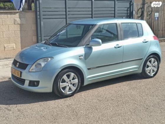 סוזוקי סוויפט GLX אוט' 1.5 (101 כ''ס) בנזין 2009 למכירה בחדרה