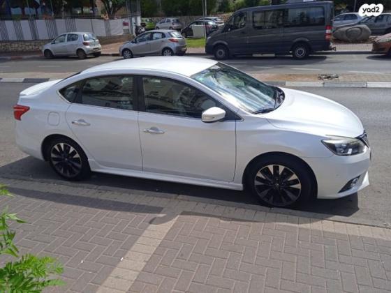 ניסאן סנטרה SR אוט' 1.8 (130 כ"ס) בנזין 2017 למכירה בפתח תקווה