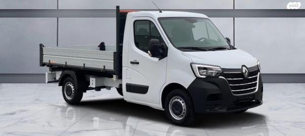 רנו מאסטר קצר/בינוני L1H1 קצר/נמוך ידני דיזל 3.5 טון 2.3 (180 כ''ס) דיזל 2023 למכירה בתל אביב יפו