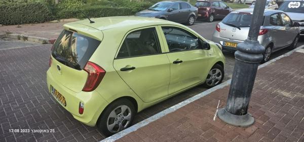 קיה פיקנטו EX ידני 1.0 (69 כ''ס) בנזין 2013 למכירה בראשון לציון