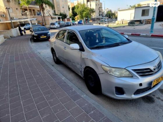 טויוטה קורולה Sun Plus 4 אוט' 1.6 (124 כ''ס) בנזין 2012 למכירה באלעד