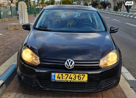 פולקסווגן גולף Trendline אוט' 5 דל' 1.4 (122 כ"ס) [2008-2013] בנזין 2010 למכירה בחורפיש