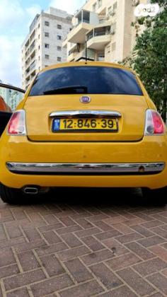 פיאט 500 Lounge דואולוג'יק 1.2 (69 כ"ס) בנזין 2016 למכירה באשדוד