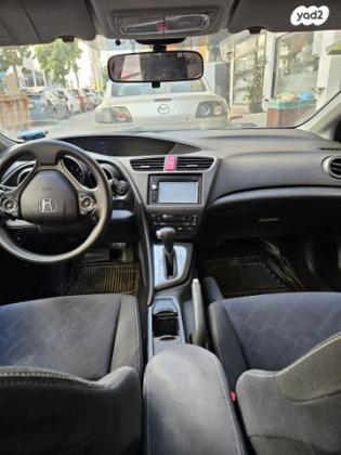 הונדה סיוויק האצ'בק החדשה Comfort אוט' 1.8 (142 כ''ס) בנזין 2014 למכירה בתל אביב יפו