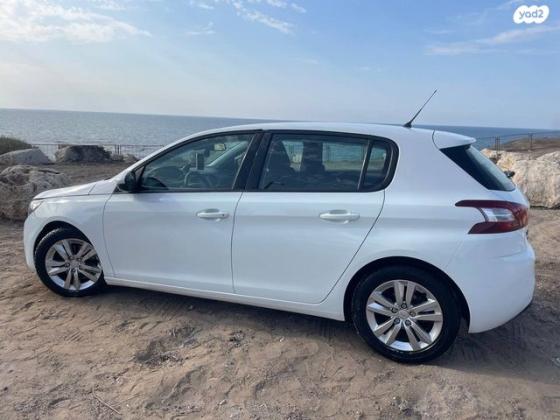 פיג'ו 308 Active אוט' 1.2 (130 כ''ס) בנזין 2016 למכירה בבת ים
