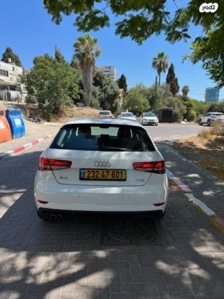 אאודי A3 אוט' 3 דל' 1.4 (150 כ"ס) בנזין 2017 למכירה בהרצליה