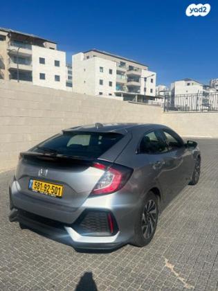 הונדה סיוויק האצ'בק החדשה Comfort אוט' 1.0 (126 כ''ס) בנזין 2019 למכירה במגדל העמק