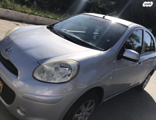 ניסאן מיקרה Visia אוט' 1.2 (80 כ''ס) בנזין 2013 למכירה בהרצליה