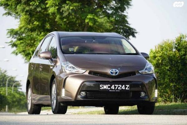 טויוטה פריוס פלוס הייבריד Active אוט' 1.8 (99 כ''ס) בנזין 2019 למכירה בירושלים