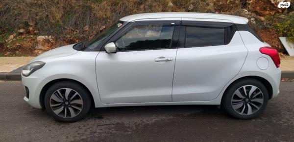 סוזוקי סוויפט GLX אוט' 1.2 (90 כ"ס) בנזין 2018 למכירה בראש פינה