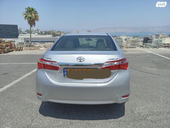 טויוטה קורולה Sun אוט' 1.6 (132 כ"ס) בנזין 2014 למכירה בטבריה