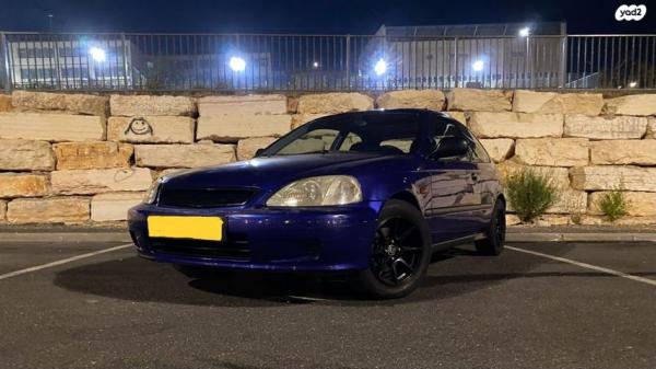 הונדה סיוויק קופה / הצ'בק S ידני 3 דל' 1.4 בנזין 1999 למכירה בירושלים