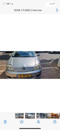 טויוטה קורולה GLI אוט' 1.6 (110 כ''ס) בנזין 2007 למכירה באור יהודה