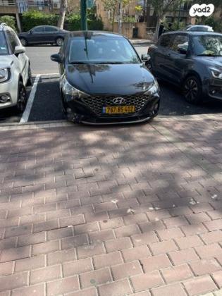 יונדאי אקסנט/ i25 החדשה (2019 ואילך) Inspire אוט' 1.4 (100 כ''ס) בנזין 2022 למכירה בקרית מוצקין