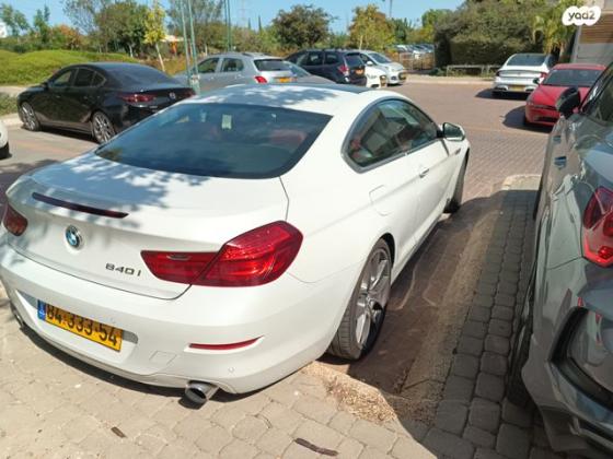 ב.מ.וו סדרה 6 640I קופה אוט' 3.0 (320 כ''ס) בנזין 2015 למכירה בחד נס