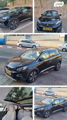 פיג'ו 3008 Premium Blue Hdi אוט' דיזל 1.6 (120 כ"ס) דיזל 2018 למכירה באלעד