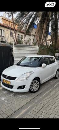 סוזוקי סוויפט GLX אוט' 1.2 (94 כ"ס) בנזין 2013 למכירה בחולון