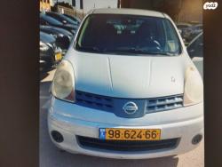 ניסאן נוט / NOTE Visia אוט' 1.6 (110 כ''ס) בנזין 2008 למכירה בראשון ל