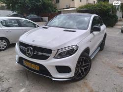 מרצדס GLE קופה 4X4 GLE43 AMG Coupe 4MATIC אוט' 3.0 (390 כ''ס) בנזין 2019 למכי