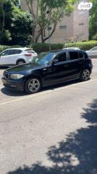 ב.מ.וו סדרה 1 118I אוט' 5 דל' 2.0 (136 כ''ס) בנזין 2012 למכירה בחיפה