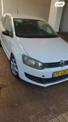 פולקסווגן פולו Young ידני 3 דל' 1.4 (85 כ''ס) בנזין 2012 למכירה בר