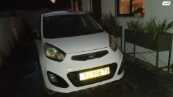 קיה פיקנטו EX ידני 1.0 (69 כ''ס) בנזין 2012 למכירה בחדרה