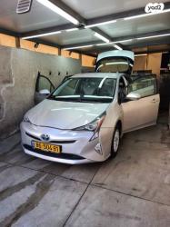 טויוטה פריוס הייבריד אוט' 1.8 (98 כ''ס) בנזין 2016 למכירה באשד