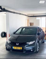 הונדה סיוויק האצ'בק החדשה Sport Design אוט' 1.8 (142 כ''ס) בנזין 2012