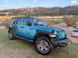 ג'יפ / Jeep רנגלר ארוך 4X4 Unlimited Sport אוט' 2.0 (272 כ''ס) בנזין 2020 למ