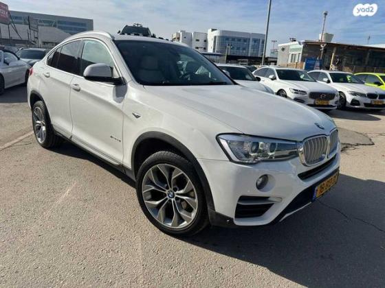 ב.מ.וו X4 4X4 XDRIVE28I Sport אוט' 2.0 (245 כ''ס) בנזין 2016 למכירה בראשון לציון