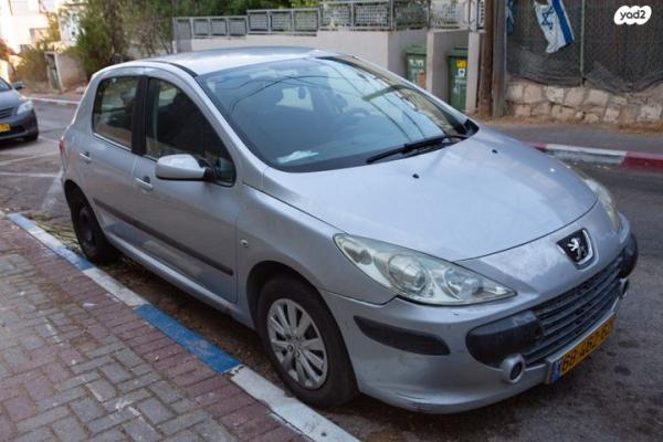 פיג'ו 307 Xline טיפטרוניק 1.6 (110 כ"ס) בנזין 2007 למכירה בבני ברק