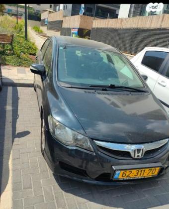 הונדה סיוויק סדאן החדשה Comfort אוט' 1.8 (140 כ''ס) בנזין 2010 למכירה בראשון לציון