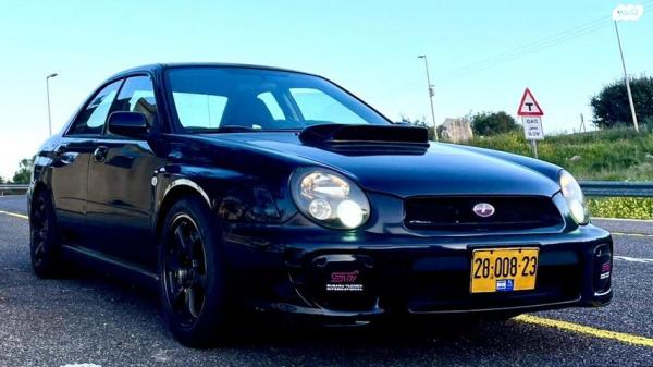 סובארו אימפרזה טורבו 4X4 STI ידני 2.0 (265 כ''ס) בנזין 2002 למכירה בחיפה