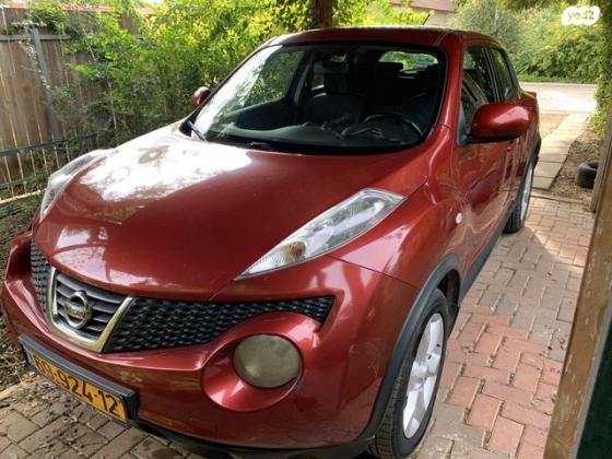 ניסאן ג'וק / Juke Acenta אוט' 1.6 (117 כ"ס) בנזין 2013 למכירה בגבעת השלושה