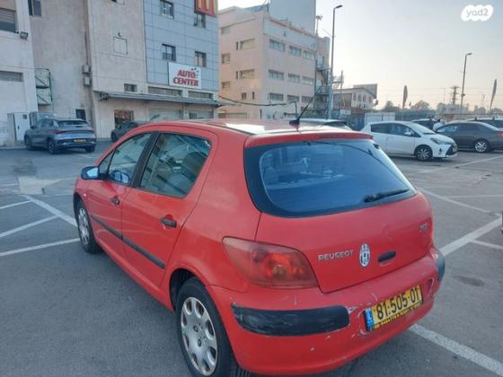 פיג'ו 307 XR טיפטרוניק 1.6 (110 כ"ס) בנזין 2005 למכירה בלוד