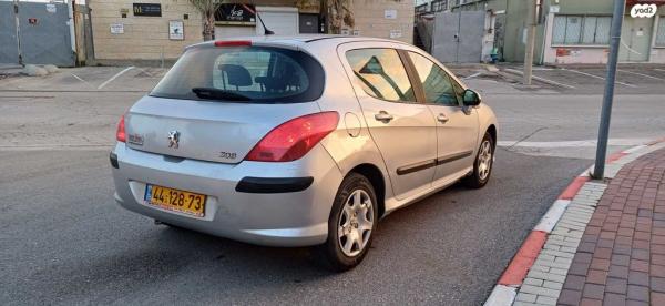 פיג'ו 308 Comfort Plus אוט' 1.6 (120 כ"ס) בנזין 2010 למכירה בחיפה
