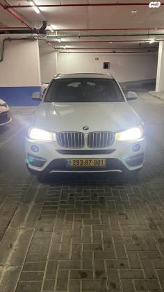 ב.מ.וו X4 4X4 XDRIVE20I Sport אוט' 2.0 (184 כ''ס) בנזין 2017 למכירה בנתניה