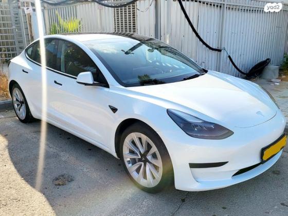 טסלה מודל 3 RWD S.Range Plus אוט' חשמלי (325 כ''ס) B חשמלי 2021 למכירה בנתניה