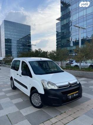 סיטרואן ברלינגו דור 2 (2008-2019) Comfort ידני דיזל 4 דל' 1.6 (75 כ"ס) דיזל 2017 למכירה בחולון