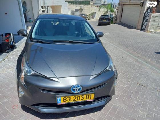 טויוטה פריוס הייבריד אוט' 1.8 (98 כ''ס) בנזין 2016 למכירה בירושלים