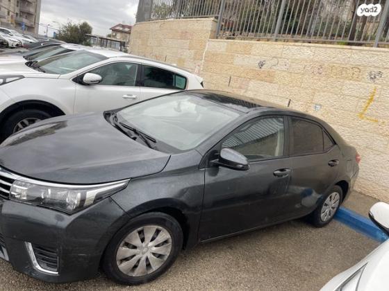 טויוטה קורולה Sun אוט' 1.6 (132 כ"ס) בנזין 2015 למכירה בירושלים