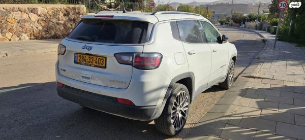 ג'יפ / Jeep קומפאס 4X4 Limited S Phev הייבריד אוט' 1.3 (240 כ''ס) היברידי חשמל / בנזין 2022 למכירה בערד