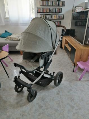 עגלת תינוק של ABC עם אמבטיה ומושב