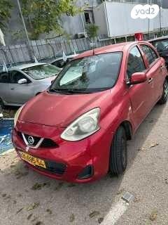 ניסאן מיקרה Visia אוט' 1.2 (80 כ''ס) בנזין 2014 למכירה בבאר שבע