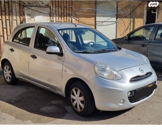 ניסאן מיקרה Visia אוט' 1.2 (80 כ''ס) בנזין 2012 למכירה בנתניה