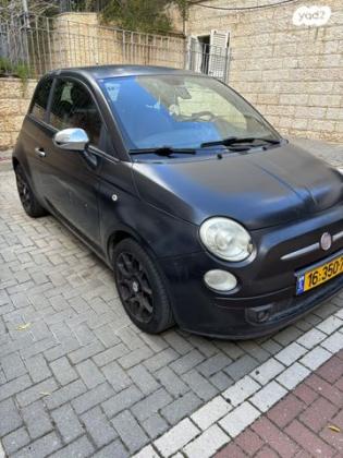 פיאט 500 Black Jack רובוטית 1.4 (100 כ''ס) בנזין 2011 למכירה במודיעין מכבים רעות