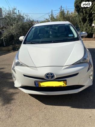 טויוטה פריוס הייבריד אוט' 1.8 (98 כ''ס) בנזין 2017 למכירה באעבלין