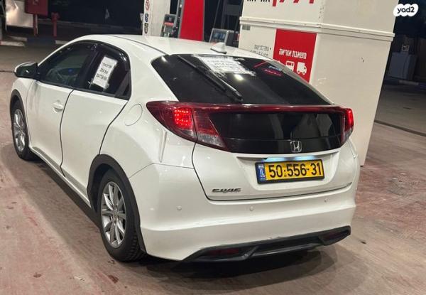 הונדה סיוויק האצ'בק החדשה Executive אוט' 1.8 (142 כ''ס) בנזין 2014 למכירה בחצור אשדוד
